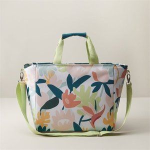 Tropical Insulated Cooler Tote NWOT